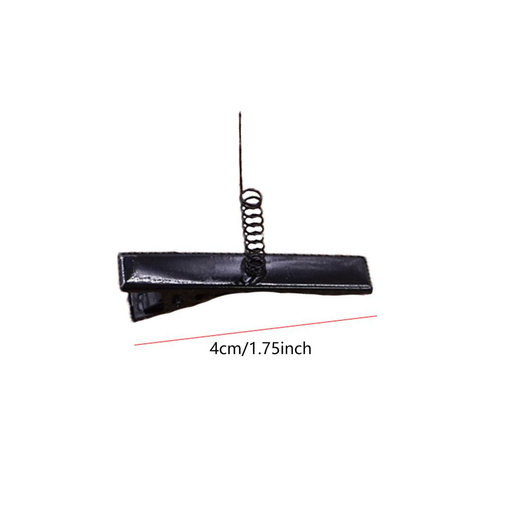 10Pcs Plain Hair Clip Blank Hairpin Hair Clips with Springs Alloy Hairpin Plain Barrette Blank Crafting