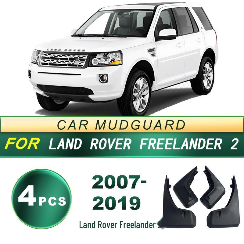 Soft Rubber Splash Guard Mud Flaps for 2007-2019 Land Rover Freelander 2