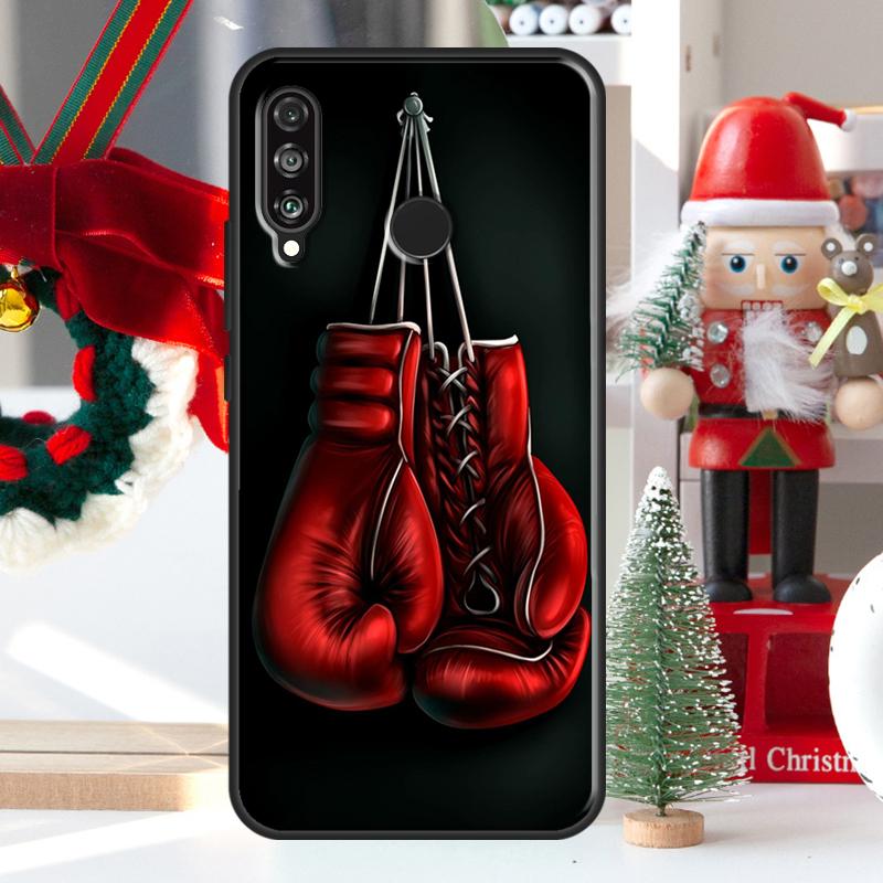 Boxing Gloves For Huawei Nova 7i 8i 11i 12i 12s Y73 Y70 Y90 Y60 Y72 Y61 Y91 9 10 SE P30 Pro P40 Lite Case