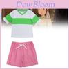 Spirited Away Chihiro Cosplay Outfit Set For Anime Convention And Daily Wear