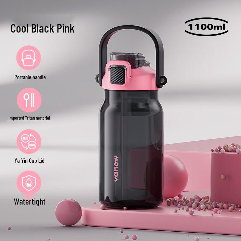 Vanow Portable Dual-Drink Water Bottle