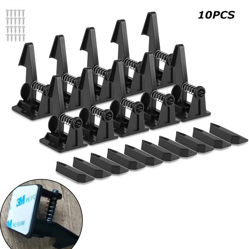 

Детские 10 шт. Защитный замок безопасности для детей Кухонный шкаф Дверца ящика Защелка Шкаф Black Blue Gum