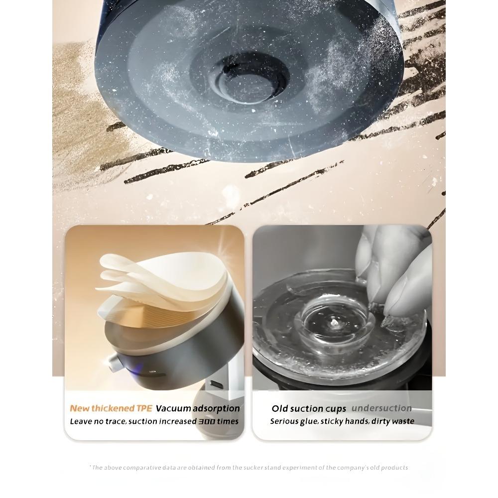 Dual-sided Vacuum Magnetic Mount, 360° Hands-free Folding for Video and Navigation, Easy To Install, One-handed Operation