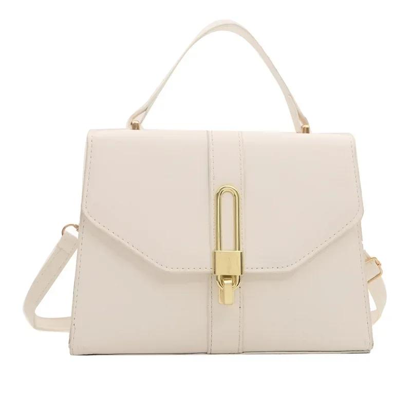New high-end and elegant single shoulder female fashion crossbody bag casual and versatile small square bag