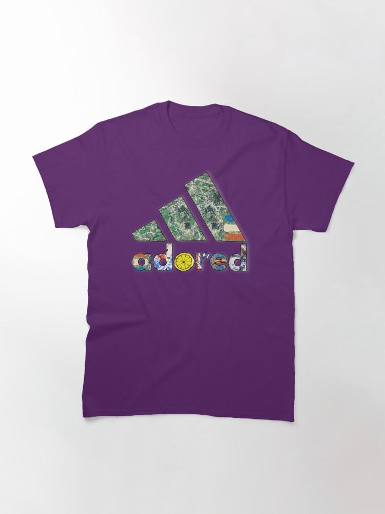 Oasiss The Stone Roses Adored 80_s Sports Lemon Design Classic T-Shirt