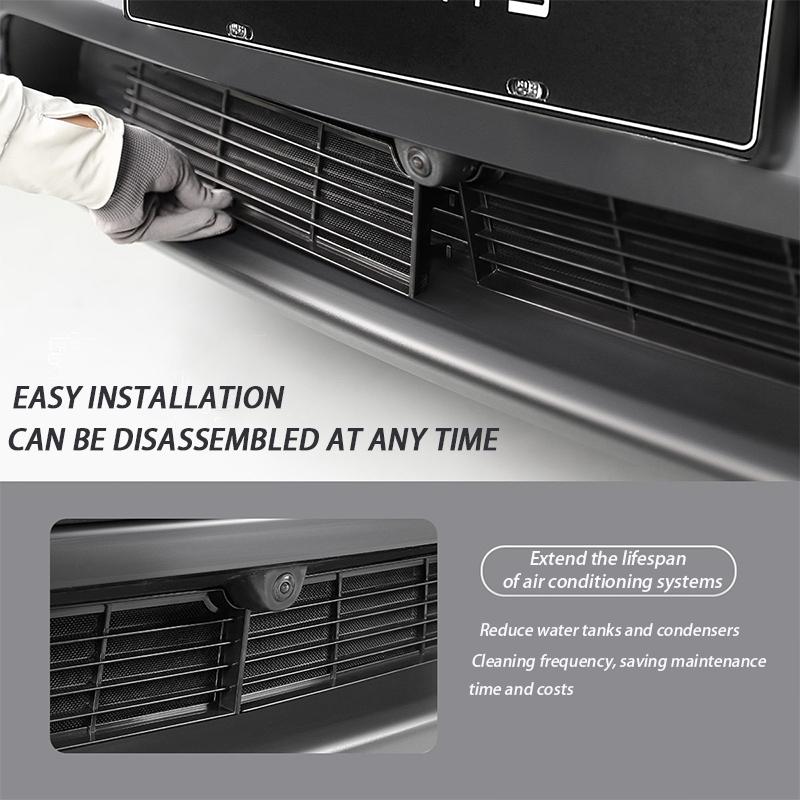 Grille Mesh Inserts For Tesla Model YL/Y Juniper 2025 2026 Front Air Inlet Vent Grille Cover Replacement Anti-insect Accessories