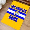 Los Angeles Rams Logo Print Area Rug - Soft, Washable Non-Slip Indoor Mat for Office Chairs, Living Room, Home Office Decorative Rug