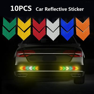 Tape Bumper Sticker Car-styling Car Accessories Exterior Accessories Reflective Sticker Car Sticker
