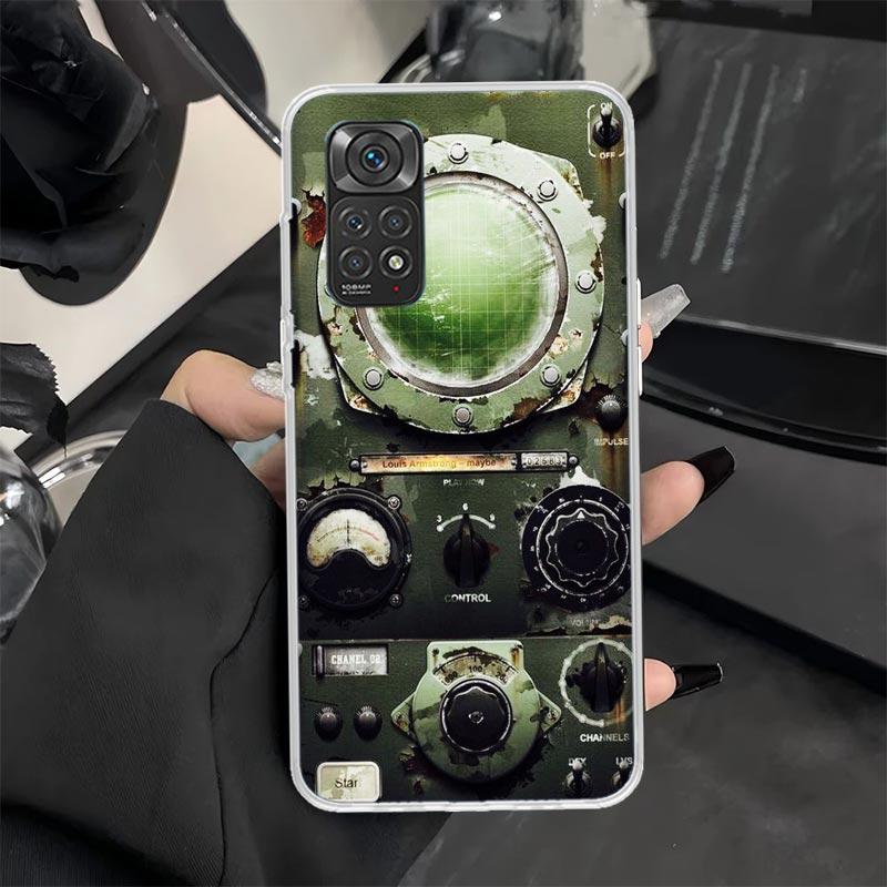 

Aviation Aeroplane Helicopter Cockpit Instrument Phone Case for Xiaomi Redmi Note 13 12S 12 11S 14 11E Pro Plus 11 10 10S 9 9S Redmi Note 13 5G