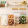 Rectangular 3-Compartment Disposable Lunch Box