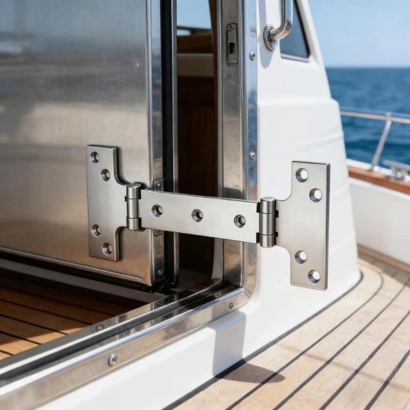 High Performances Marine T Hinge Make Of 316 Stainless Steel For Ship Window And Engine Covers Easy Installation Hinge