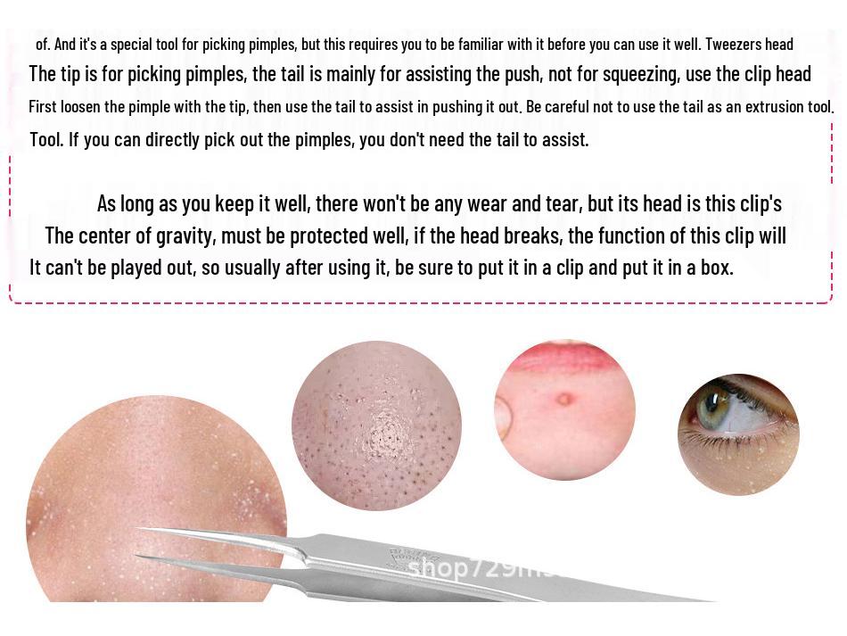 Christina Cell Acne Removal Needle No. 5 - Ultra Fine Blackhead & Pimple Clip