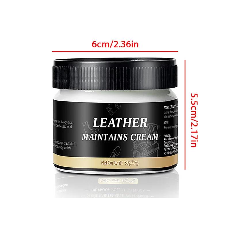 100g Leather Maint Ains Cream and Shoes Boots Bag Repair Polishing Cleaner Leather Coat Car Seats Deeply Nourishing Care