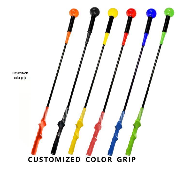 Golf Swing Trainer Stick - Big Head Silicone Warm-up Aid