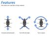 Freenove Robot Ant Kit for Arduino, Dot Matrix Expressions, Obstacle Avoidance, Wireless Control App, Ultrasonic Sensor Servo
