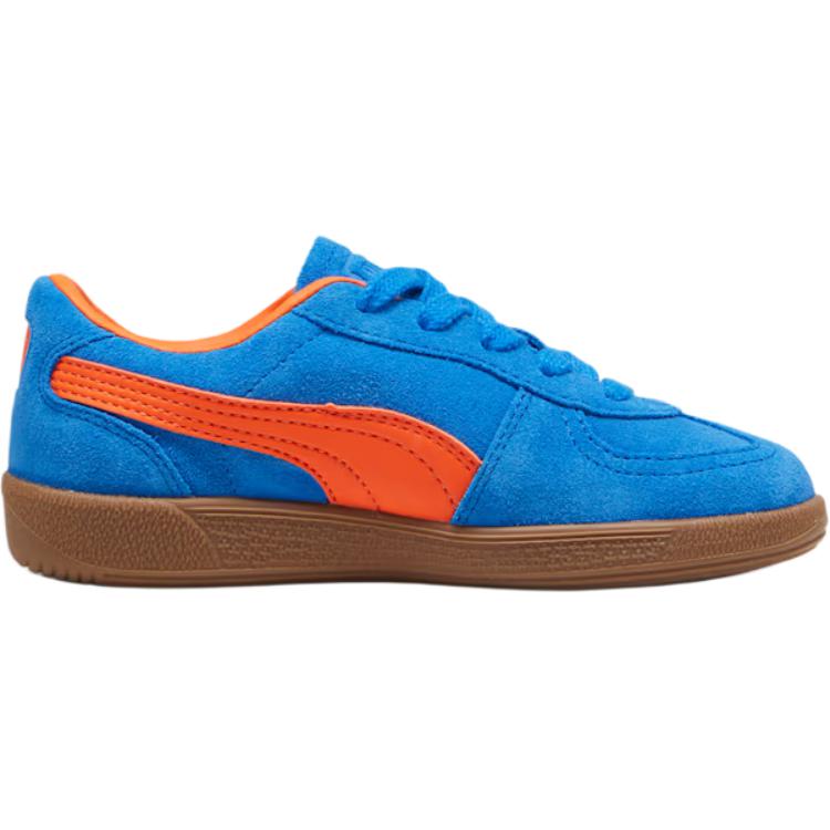 Puma Palermo Little Kid Hyperlink Blue Flame Flicker Kids Sneakers Gum 397273-17