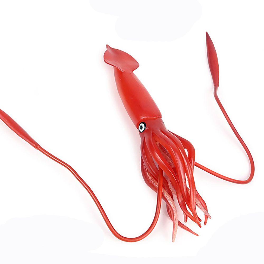 Learning Kids Cognition Marine Organism Octopus Figurines Lifelike Squid Models Lifelike Sealife