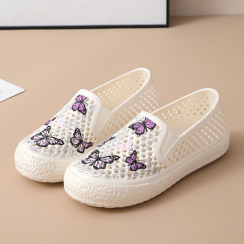 

Водонепроницаемая обувь, женские сандалии на толстой подошве оверсайз с принтом 41