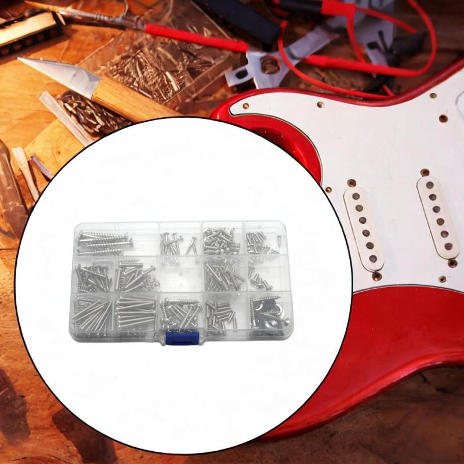 

Комплект винтов для электрогитары, часть для ремонта гитарного мастера, комплект для ремонта бриджа, грифа Argent