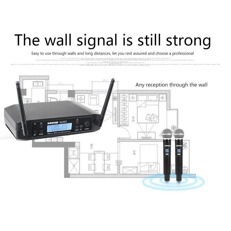 Shure glxd4 live vocal microphone