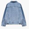 Casual Loose Denim Jacket for Women Students, Autumn and Spring Korean Style Denim Coat