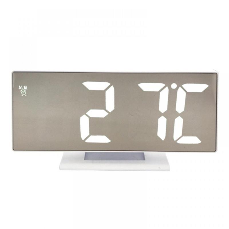 Electronic Clock Multifunction Temperature Display for Rest Night LED Display Desk Alarm Clock