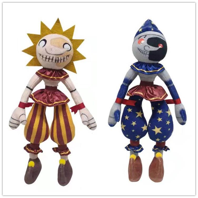 Sundrop FNAF Security Breach Final Boss Clown Sun Moon Plush Toy