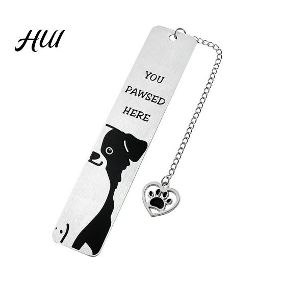 Funny Quote Bookmark Cute Cat Bookmark, Metal Page Marker with Creative Durable Quotes, Stainless Steel for Readers, Lover Gift Cartoon