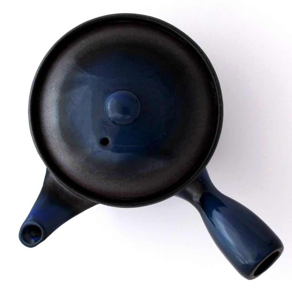 Banko Ware, One-shaped Teapot, Size 2.0, with Raw Glaze, K22-24