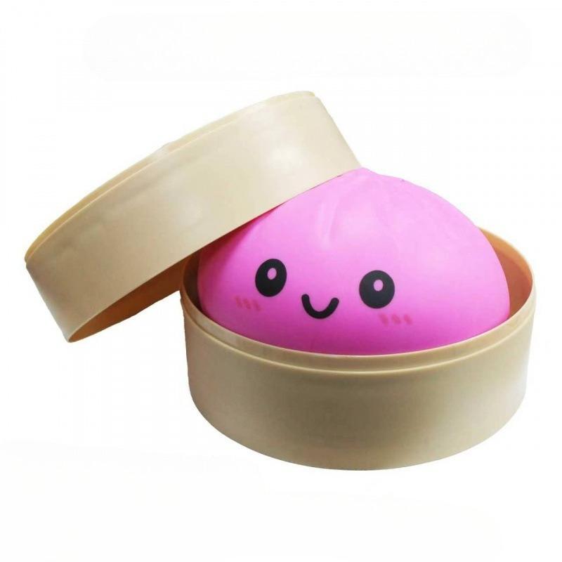 15Cm Palline Antistress Colorate a Forma di Raviolo Riutilizzabili Basso Rimbalzo Pasta Decompressione Decorazione Casa Unica Regalo di Compleanno