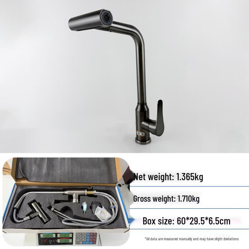 TLXT Stainless Steel Kitchen Faucet