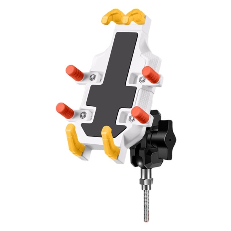Shockproof Mount Bike Phone Holder Quick Release Design 360 Rotation Base Compatibles Motorcycles Ebikes