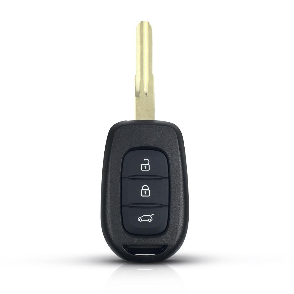 KEYYOU Remote Car Key Shell 2/3 Buttons Blank Case For Renault Megane Captur Duster Clio Modus Logan HU136te / VAC102 Blade