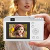 CCD Camera HD   Screen 16X Digital Zoom 4K Video Recording Auto  Portable Vintage Digital Camera
