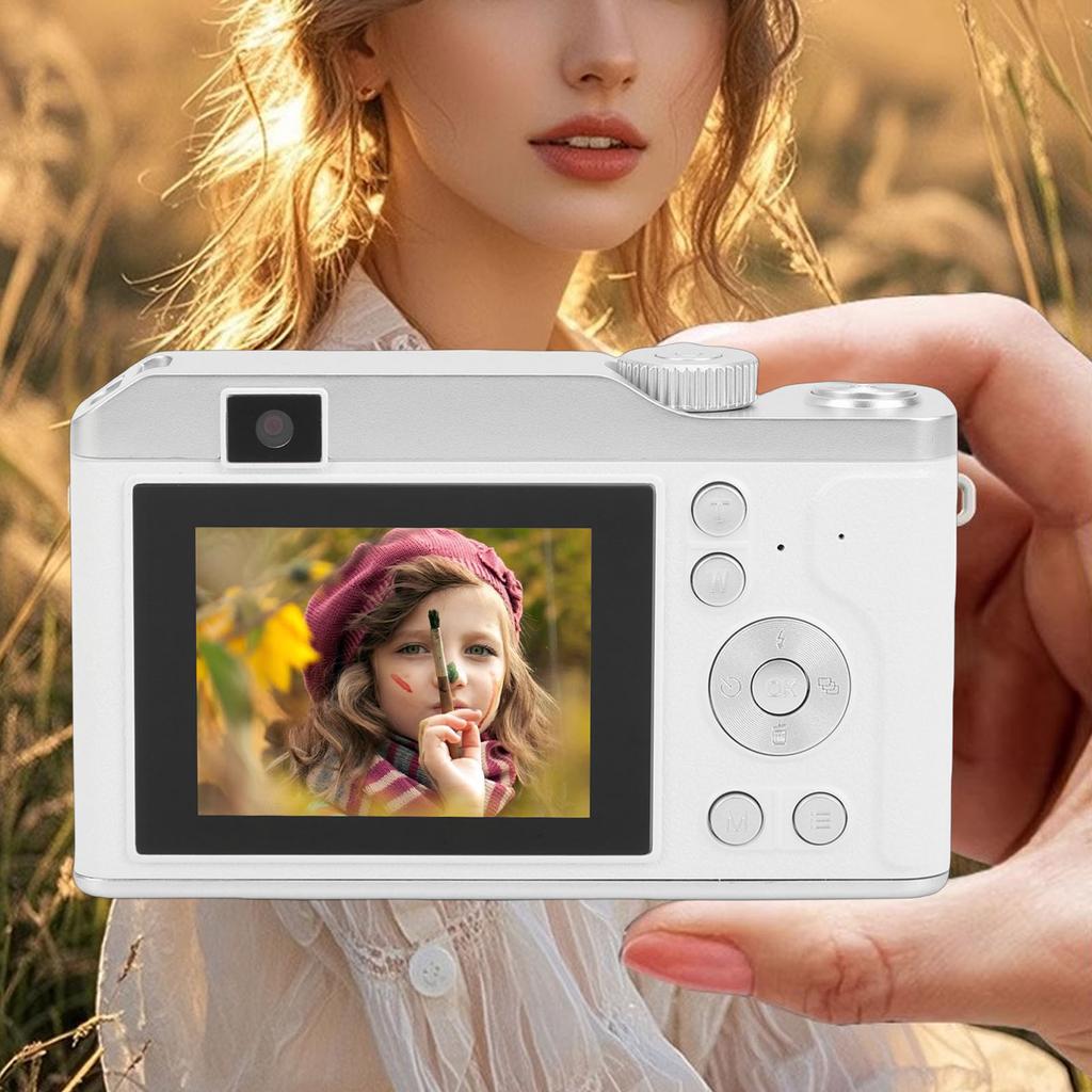 CCD Camera HD Screen 16X Digital Zoom 4K Video Recording Auto Portable Vintage Digital Camera