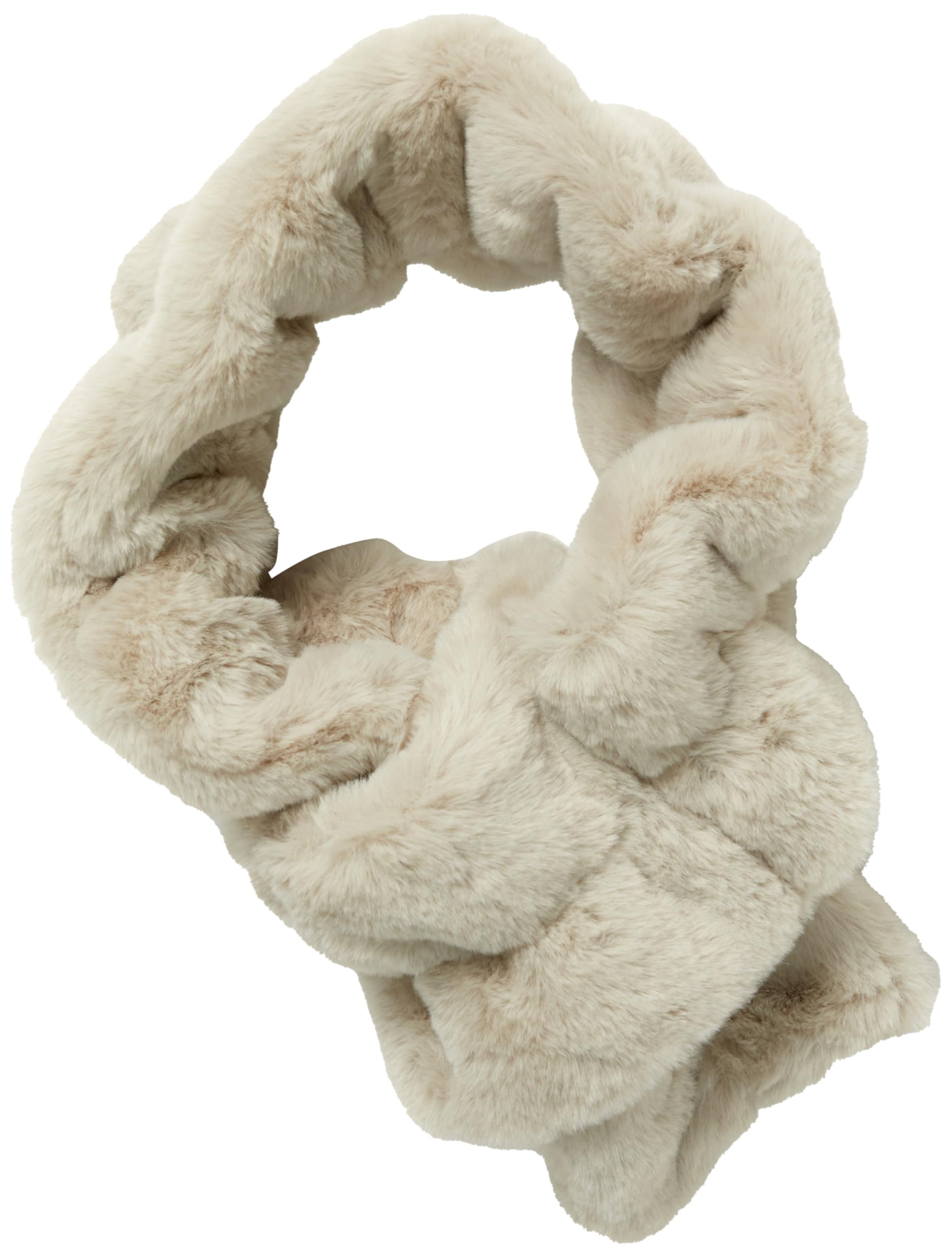 

Moonbat Faux Fur Cold Easy to Women s Scarf, Soft, Washable, Protection, Wear, Shirring, 24-906-76176 12-00