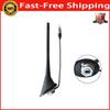 Car AM FM Radio Antenna Aerial Roof Mount Swivel Base Universal Black Auto Parts