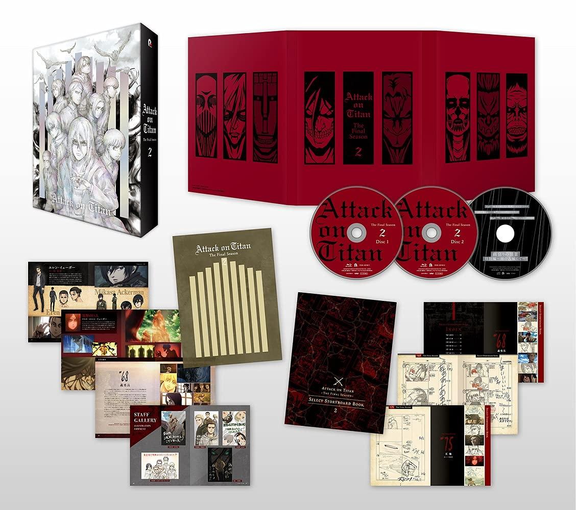

Attack on Titan The Final Season Volume 2 (Limited First Press Blu-ray)