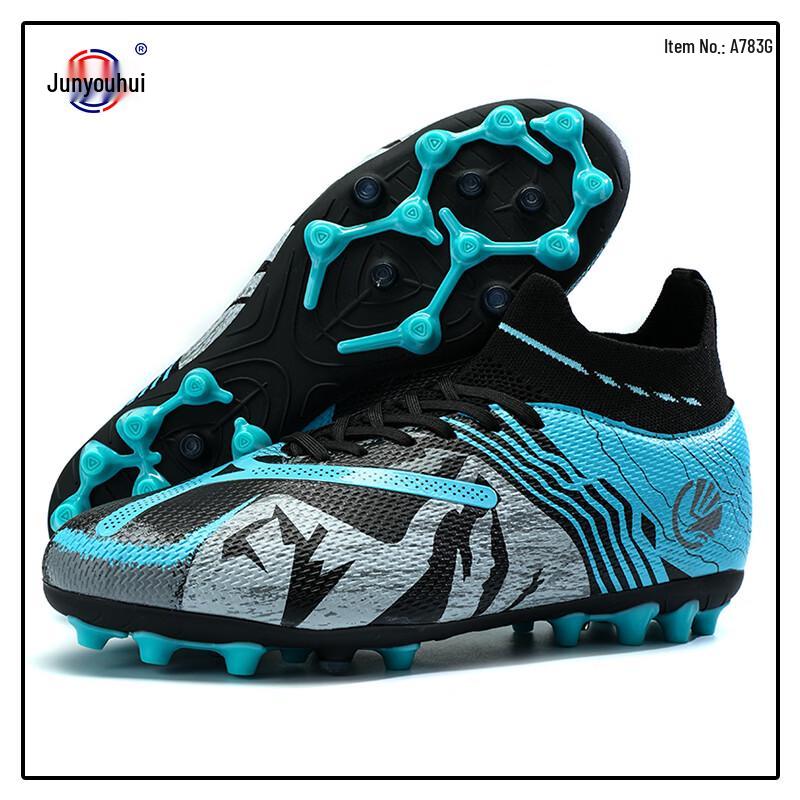 

Unisex High-Top TF Studded Soccer Cleats 38