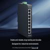 Mercury Industrial 8-Port 100M Unmanaged Ethernet Switch