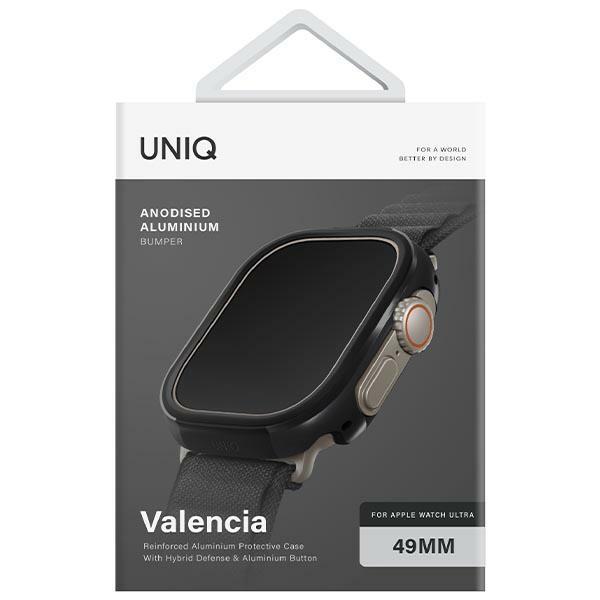 Etui do Apple Watch Ultra UNIQ Valencia Czarne