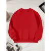Kids Music Bear Crewneck Sweatshirt, Cartoon Bear Musical Instrument Print Soft Round Neck Long Sleeve Top