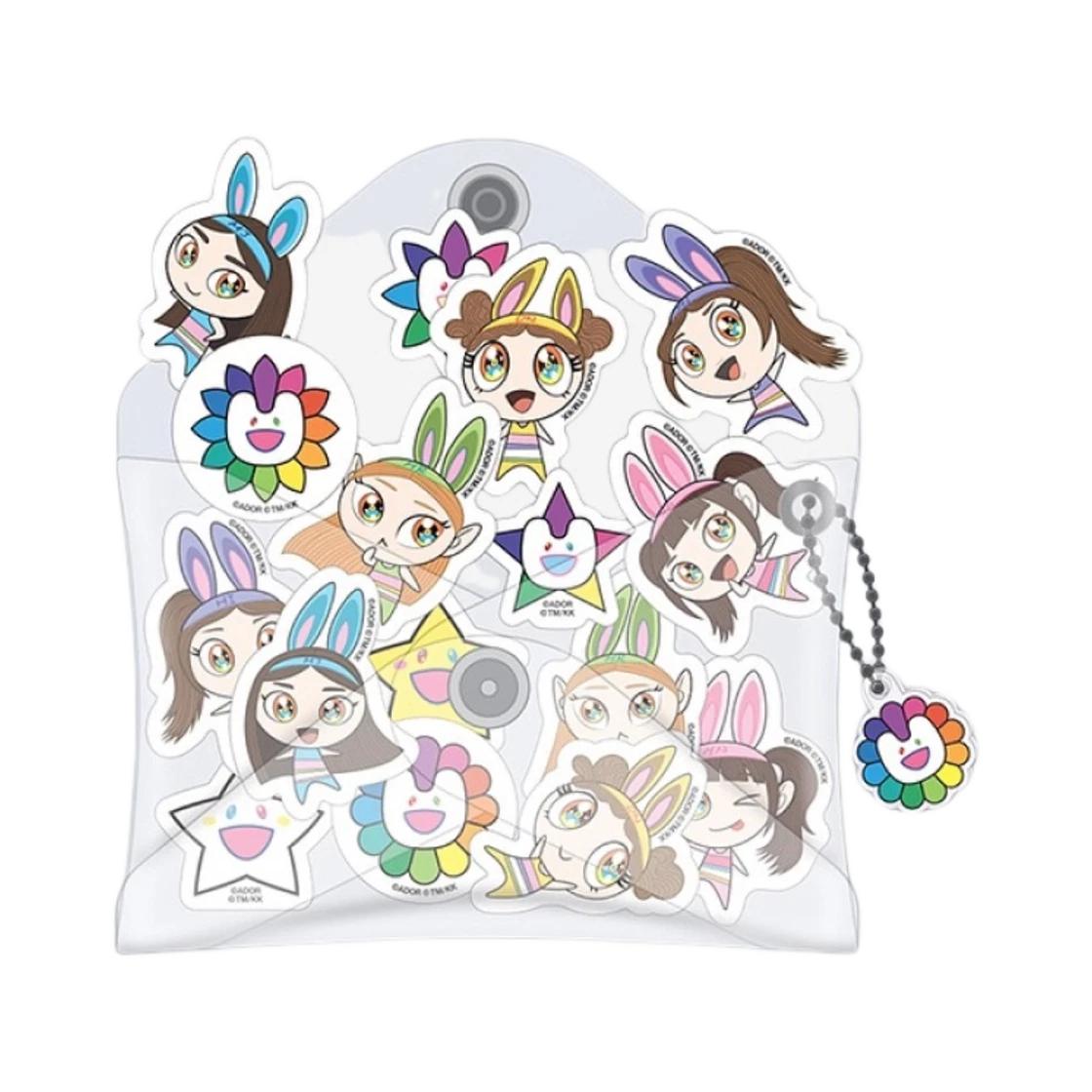 NewJeans x Murakami PVC Sticker Pack ONE SIZE