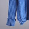 Knitted 2 Piece Set Women's Thick Warm Casual Pullover Sweaters+Wide Leg Pants Tracksuits Outfits Autumn Winter