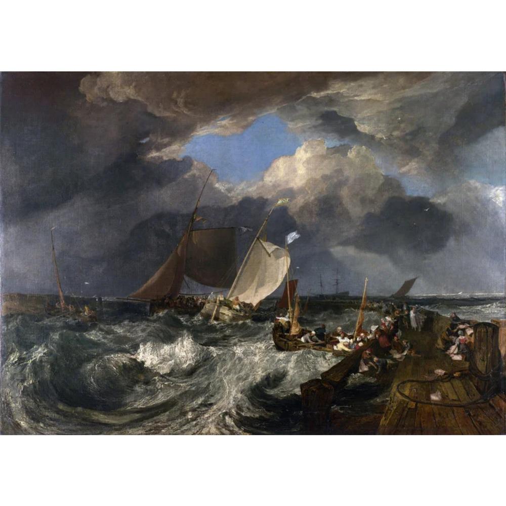 Vintage Art Poster William Turner Oil Painting Print for Galley Coffee Bar Poster Canvas Painting For Home Living Room Decor