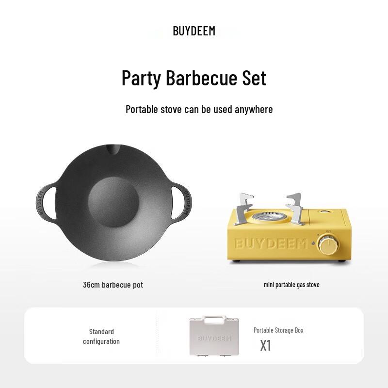 

Buydeem Portable Stove & Grill Set