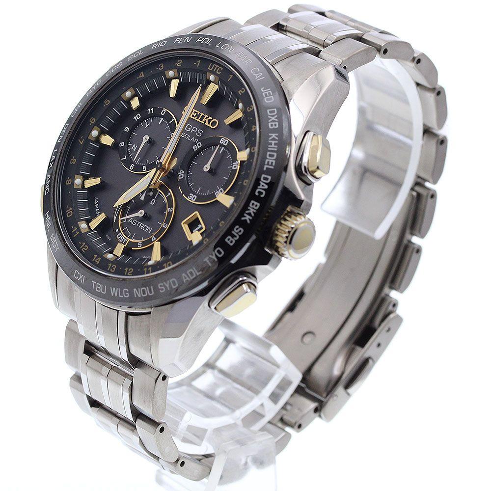 Used Seiko SEIKO SBXB007/8X82-0AB0-1 Astron GPS Solar Radio Men's _959841