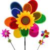 Children's Colorful Sunflower Sequin Pinwheel Toy