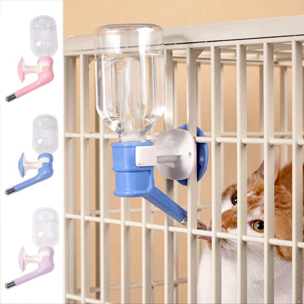 

Plastic Animals Cage Water Dispenser Hanging Pet Water Bottle Dogs