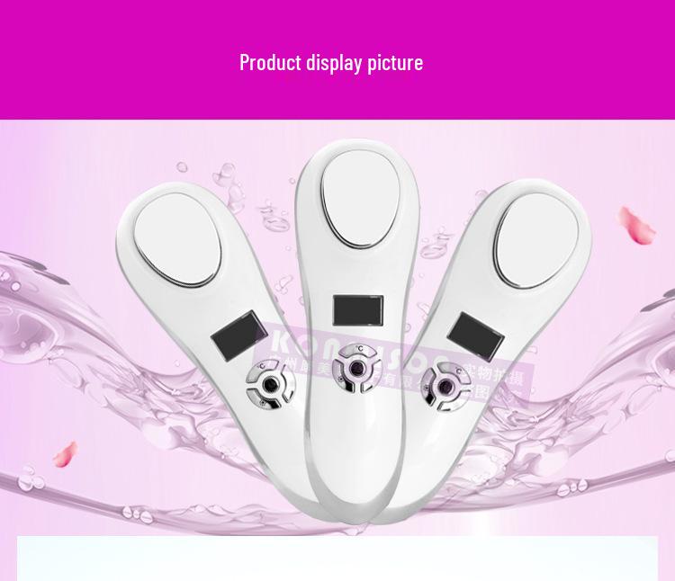 Dual-Use Hot & Cold Ultrasound Beauty Device for Skin Rejuvenation and Facial Treatment